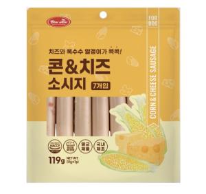 바우와우) 콘&치즈소시지 7p