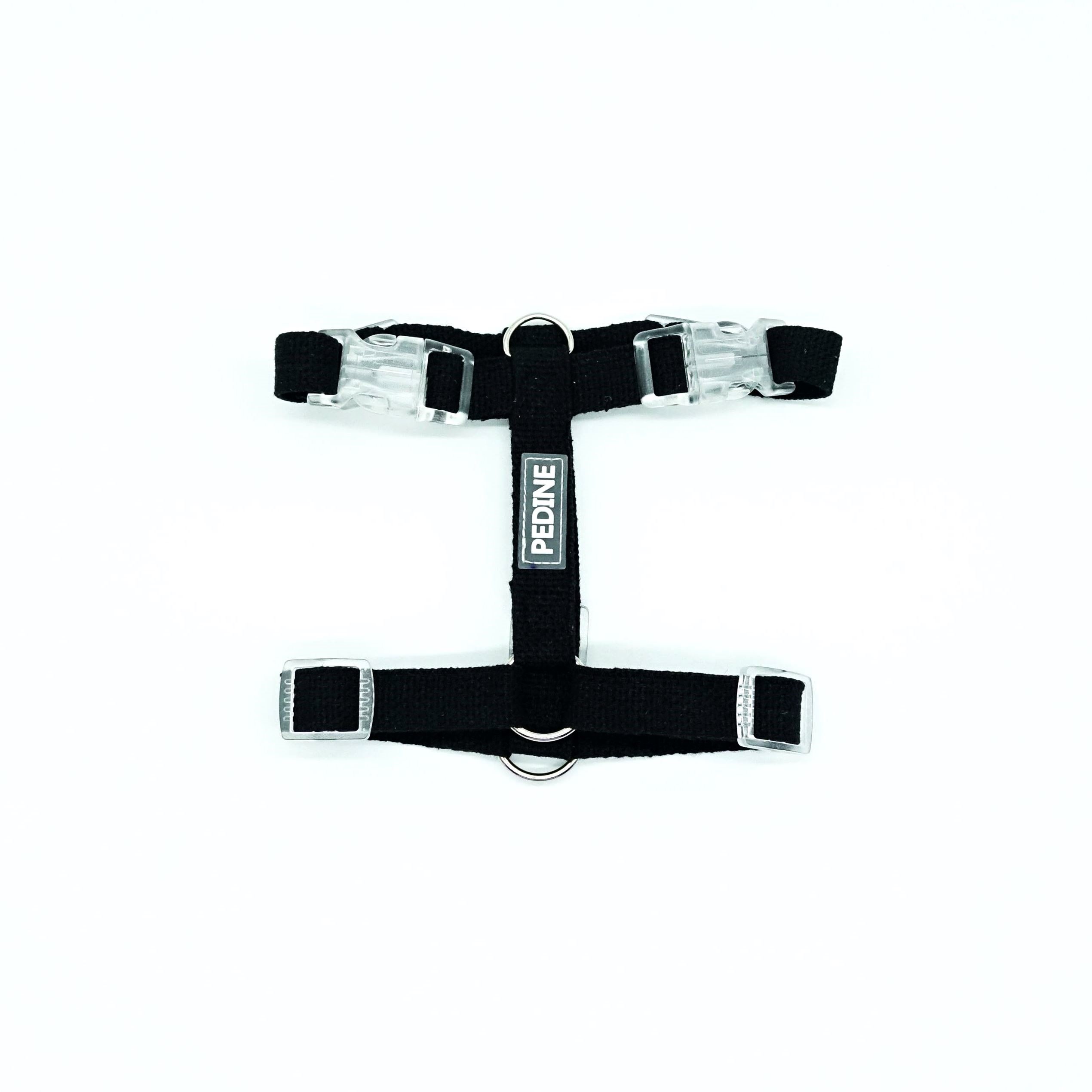 [페디네] H형 하네스 - 블랙 L