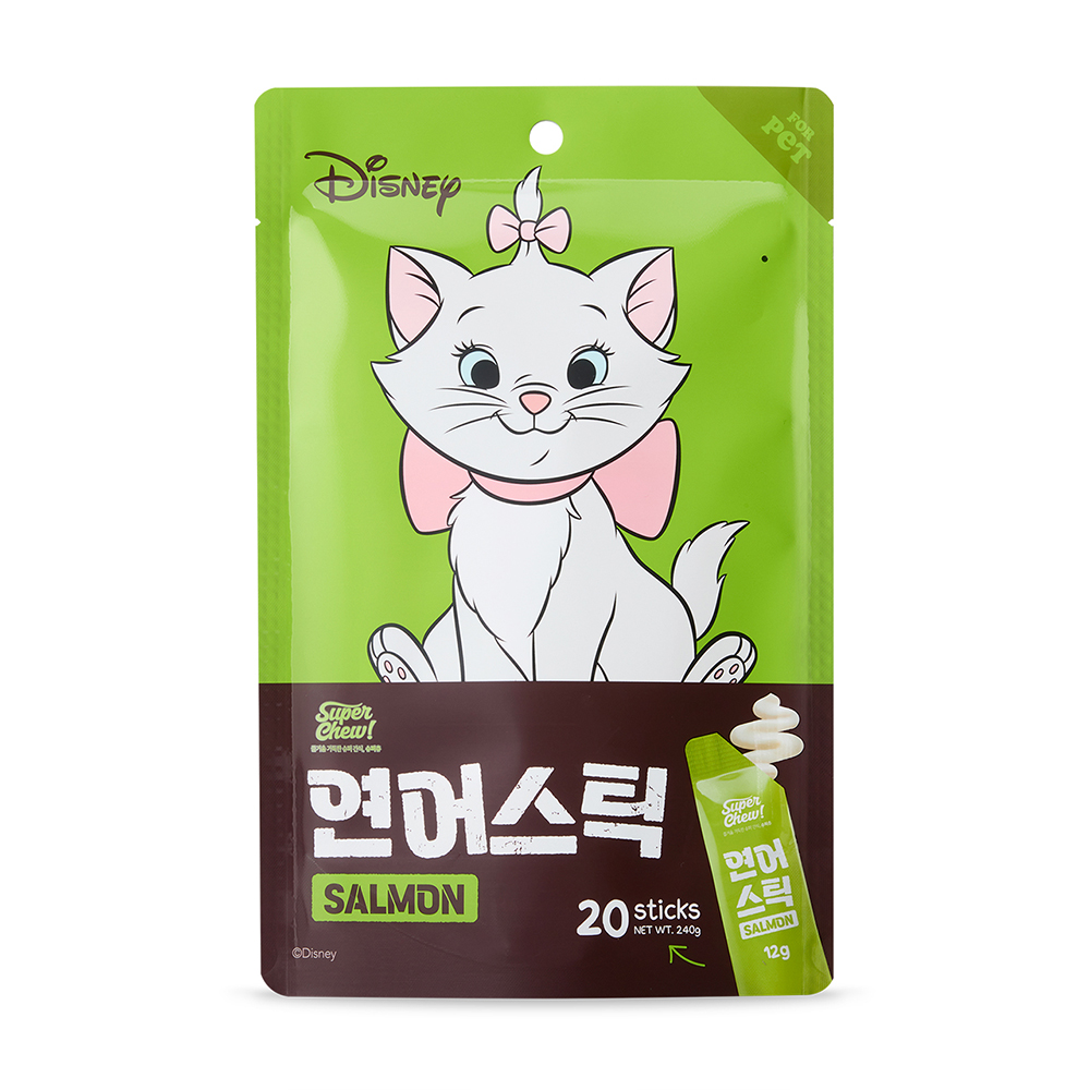슈퍼츄 디즈니 애니멀즈 연어스틱 20P