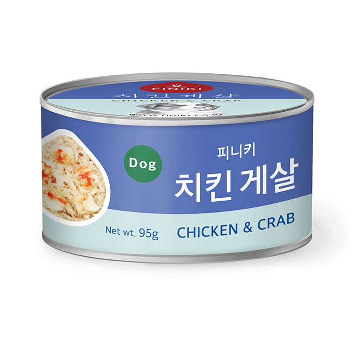 [피니키] 독 치킨&게살 캔 (95g)