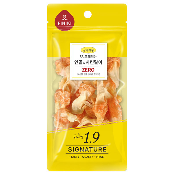[피니키] 오래먹는 연골&치킨말이 (25g)