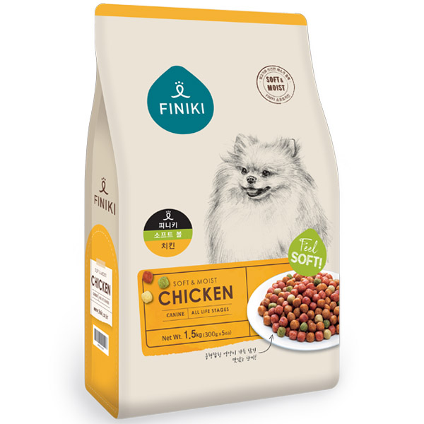 [피니키] 독 소프트볼 치킨 (1.5kg)
