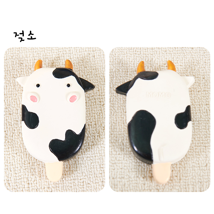 【매장】모모펫 아이스크림 라텍스장난감(젖소)
