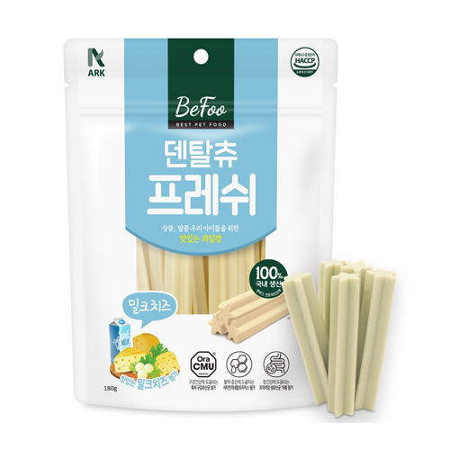 【매장】 베푸 덴탈츄프레쉬180g (밀크치즈)