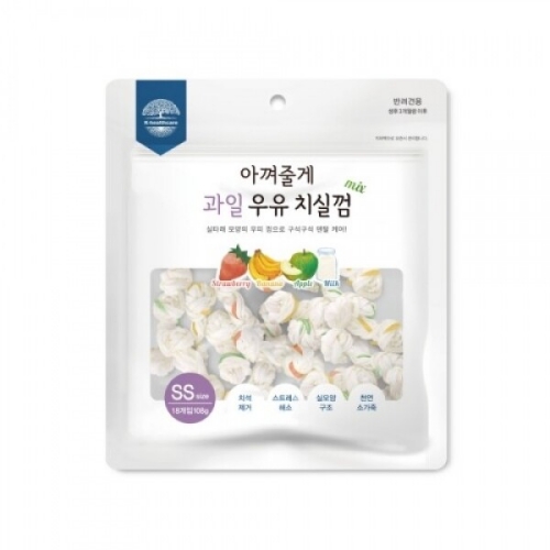 아껴줄게 우유치실껌(혼합)SS-18p