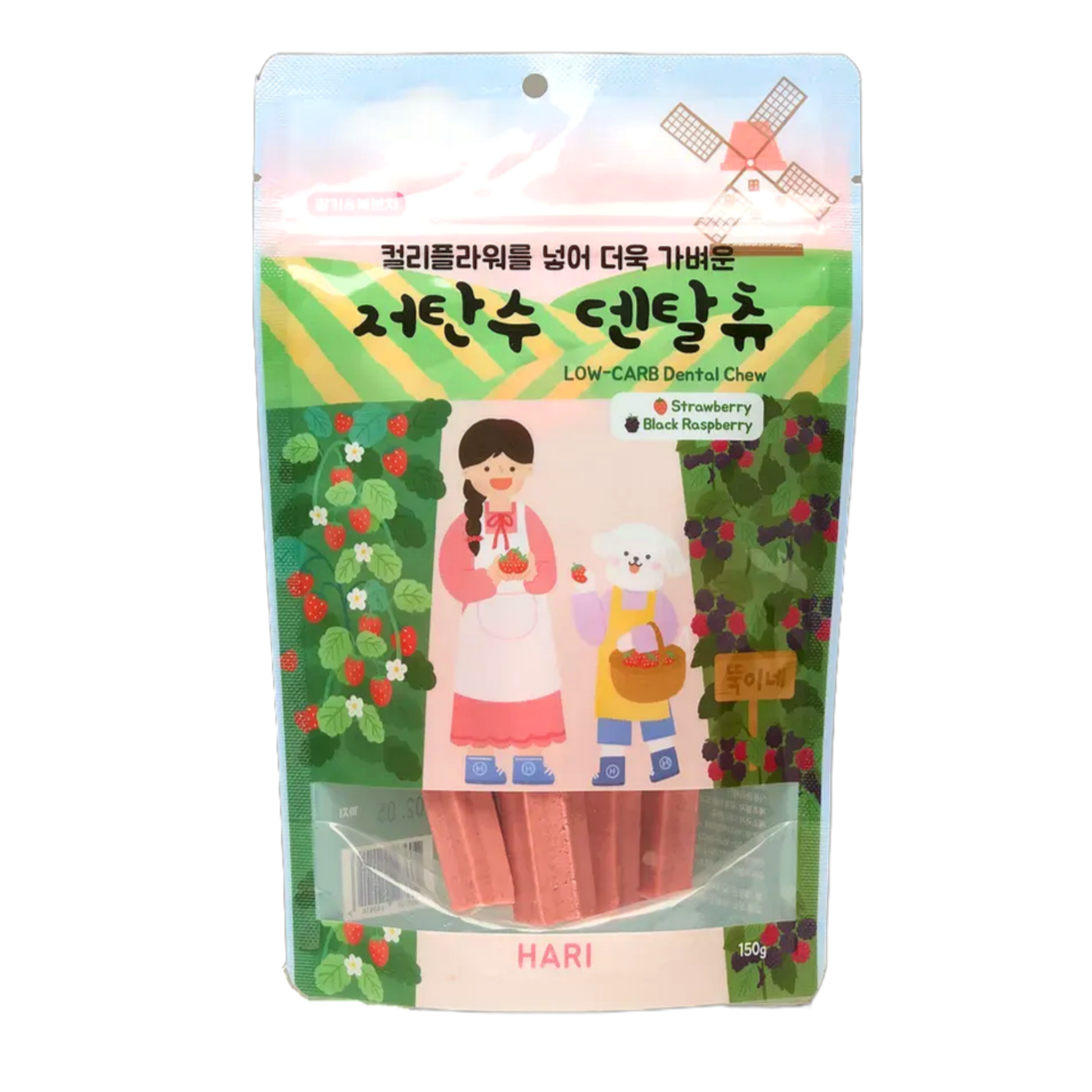 하리 저탄수 딸기&복분자 150g