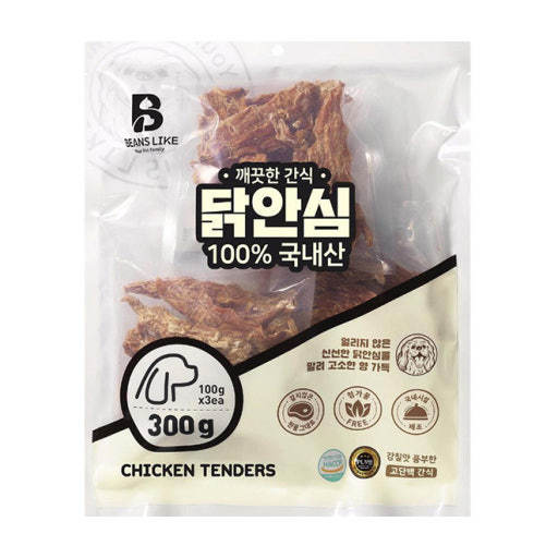깨끗한간식-닭안심(300g)