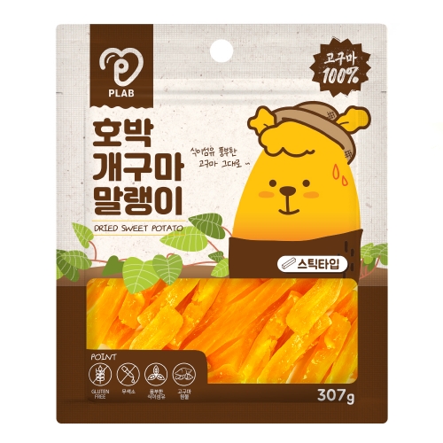 피랩 호박개구마 고구마 말랭이 스틱 307g