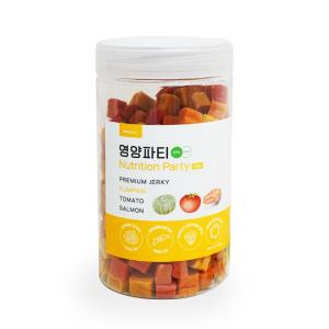 페디칼 영양파티 단호박&토마토&연어 져키 350g