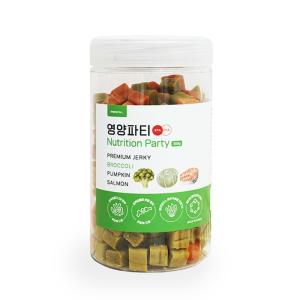 페디칼 영양파티 브로콜리&단호박&연어 져키 350g