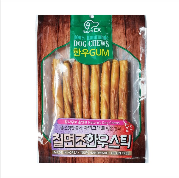 [네츄럴EX] 칠면조 한우스틱 70g