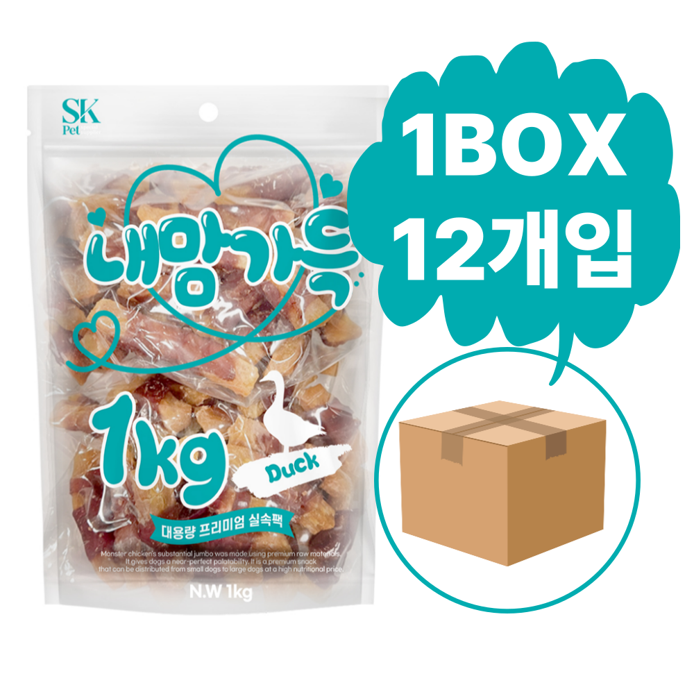 [내맘가득] 프리미엄 1kg - 오리고구마 (박스/12개)