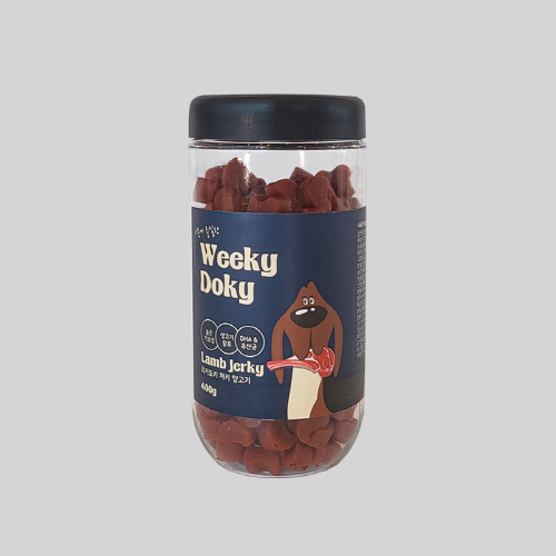 1+1 [위키도키] 강아지 양고기 져키 (400g)