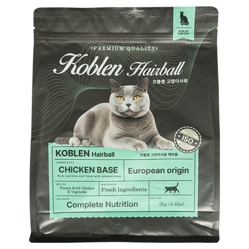 펫라벨-코블렌 헤어볼 2kg