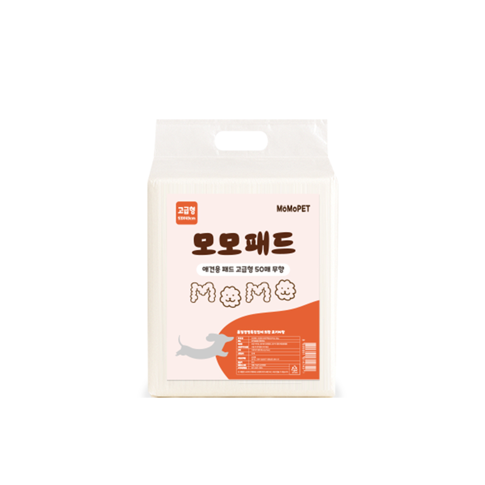 【매장】모모 배변패드 고급형 무향 50매X6개(1박스)