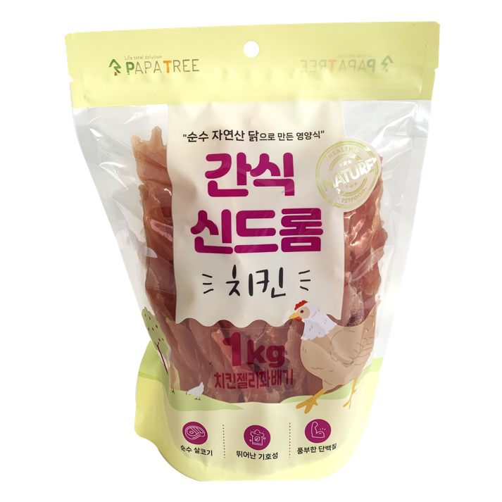 간식신드롬 치킨젤리꽈베기1kg