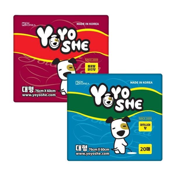 요요쉬 대형 20매 2종