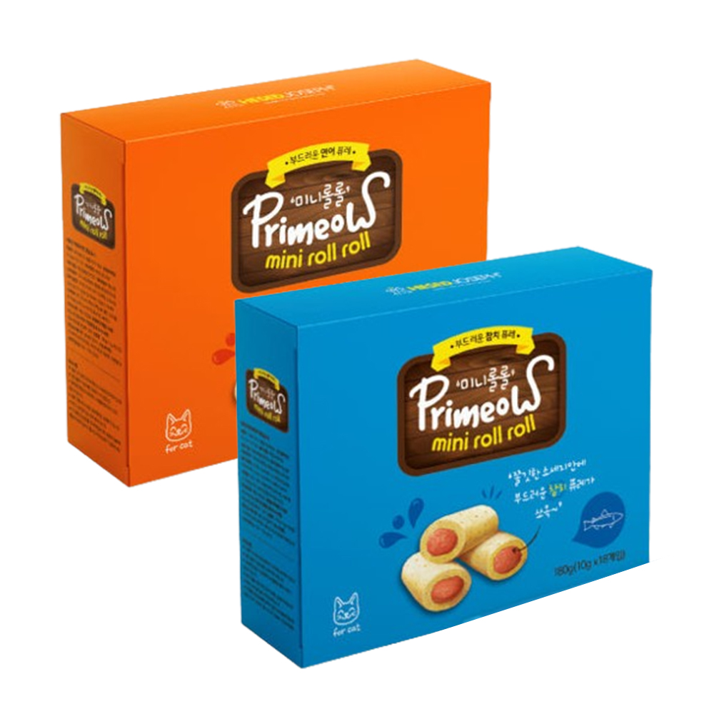 프리미요 미니롤롤 18p 2종