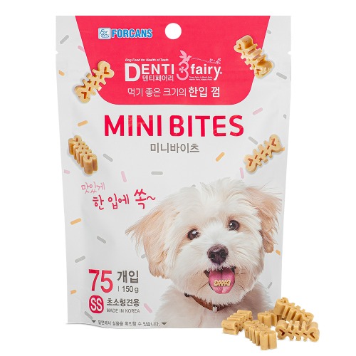 포켄스 덴티페어리 미니바이츠 SS 150g