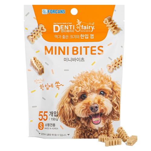 포켄스 덴티페어리 미니바이츠 S 150g