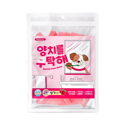 양치를 부탁해 딸기(면역)400g