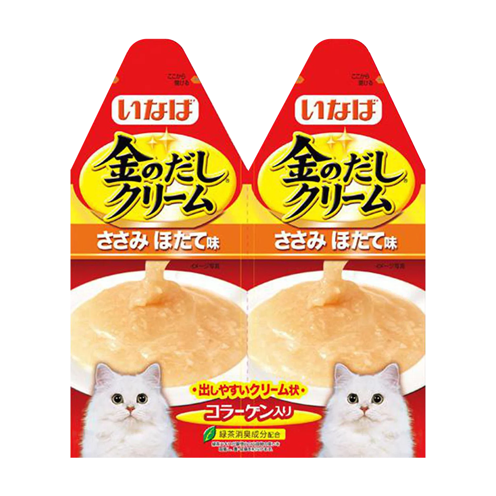 이나바 금빛육수 크림 닭가슴살&가리비 30gX2개 (IC-83K)