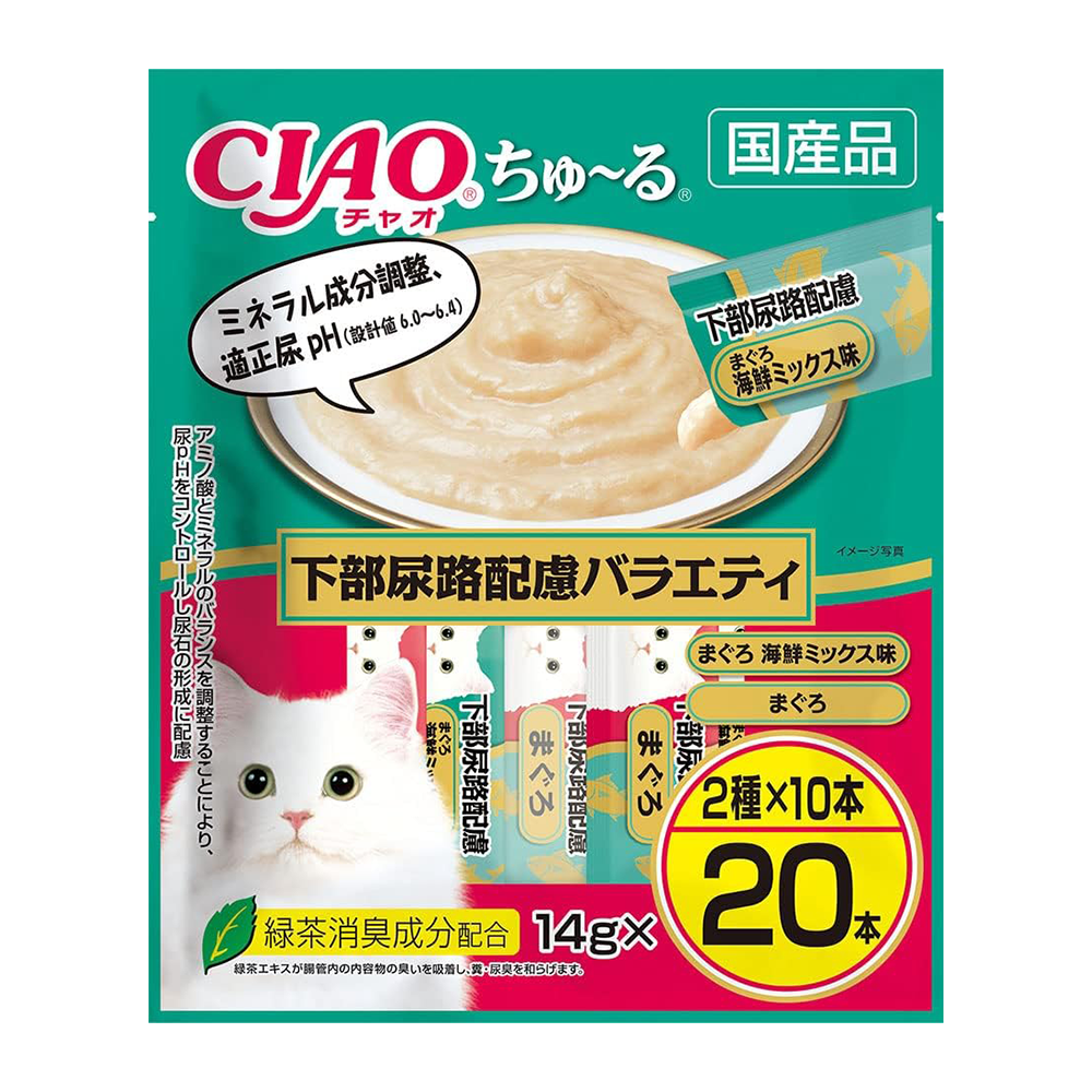 이나바 챠오츄르 하부요로케어 버라이어티 20p (DSC-09)