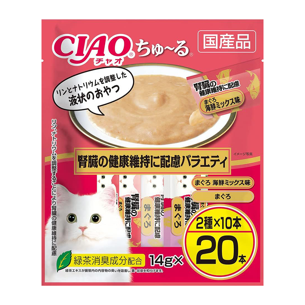 이나바 챠오츄르 신장케어 버라이어티 20p (DSC-10)