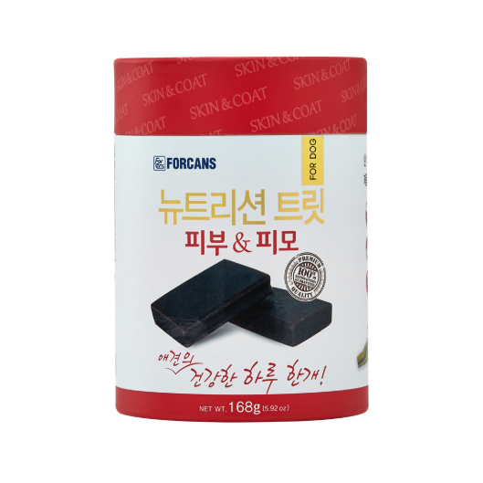 포켄스 뉴트리션 트릿 피부&피모(지통)168g