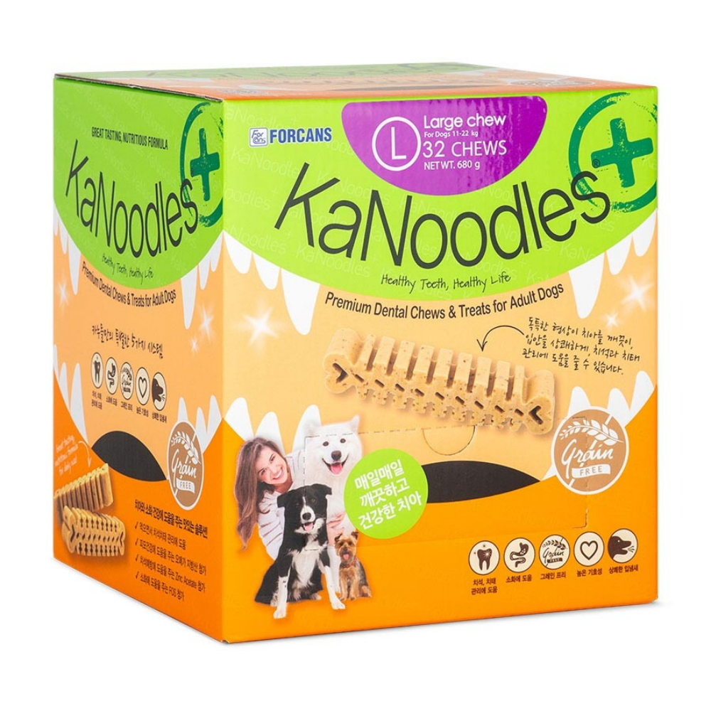 카누들 필로팩 덴탈껌 L 32P (680g)