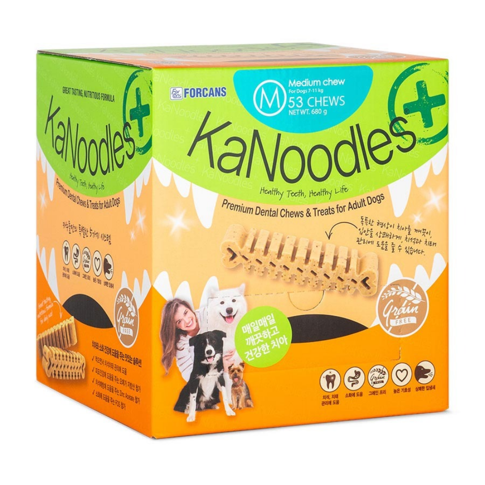 카누들 필로팩 덴탈껌 M 53P (680g)