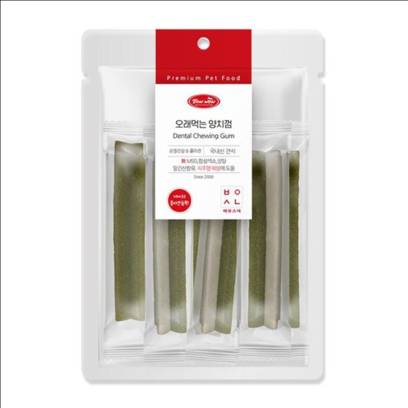 바우와우) 오래먹는 양치껌 관절건강&콜라겐 140g