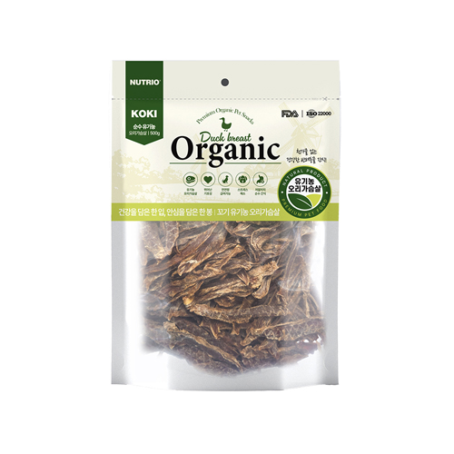 뉴트리오 [꼬기유기농] 오리가슴살 500g