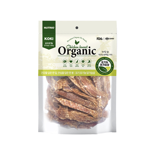 뉴트리오 [꼬기유기농] 닭가슴살 500g