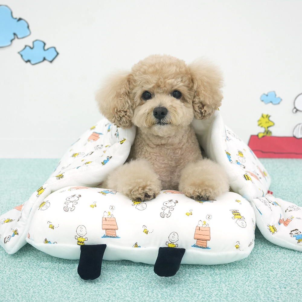 [패리스독] 피너츠 시그니쳐 유모차 가드&쿠션