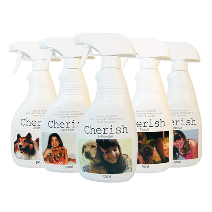 [G 1-13] 체리쉬 탈취제 500ml 5종
