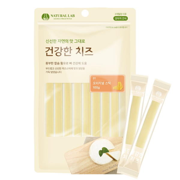 네츄럴랩 건강한치즈 오리지널스틱 100g