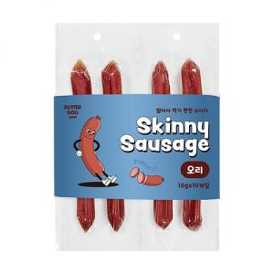 [5+1행사!] 버러독 스키니소시지(오리)14p