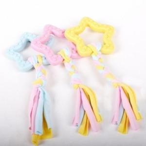 [티티펫] TPR 파스텔 장난감 (로프 별/색상랜덤발송)