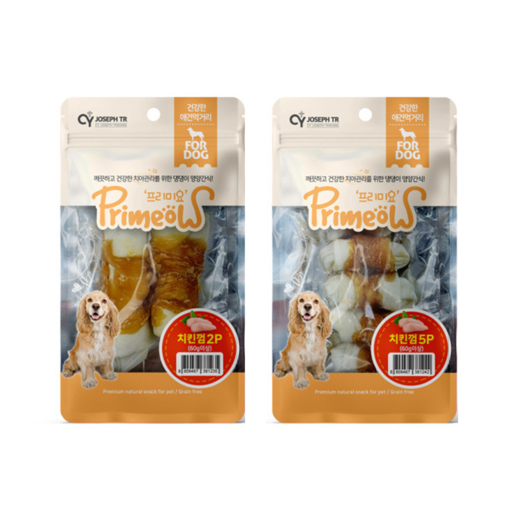 [K 1-9] 프리미요 치킨껌 2종