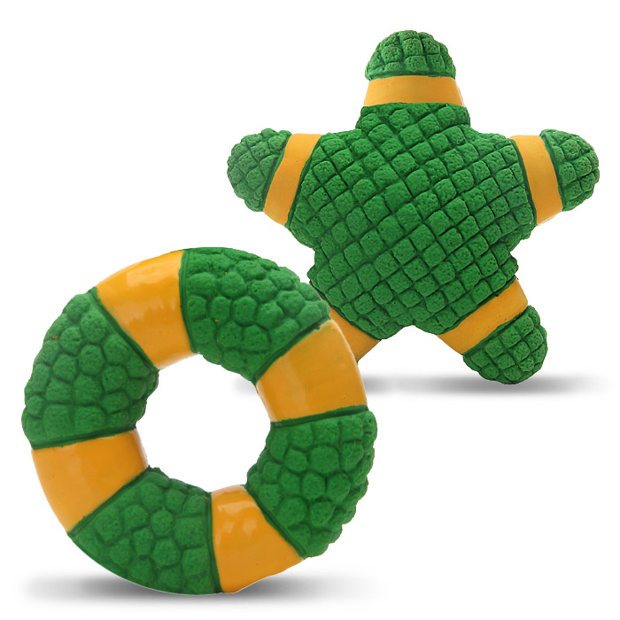 딩동펫 반려동물 라텍스 오돌돌 그린세트 (2종)