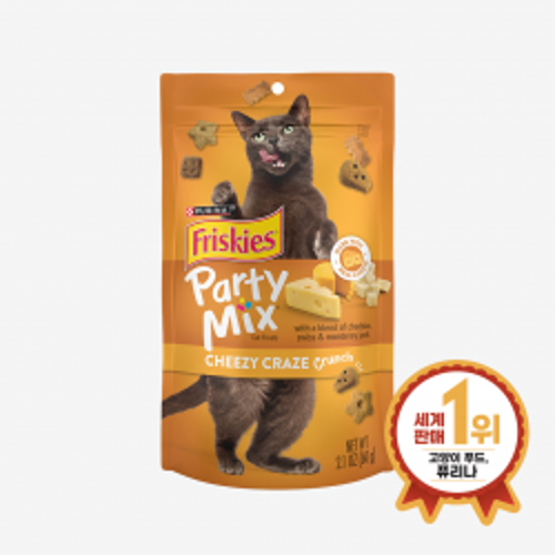 퓨리나 프리스키 파티믹스 치즈크레이지 60g