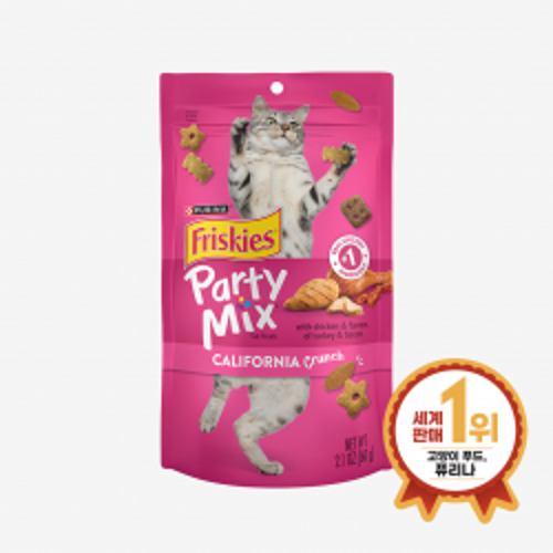 퓨리나 프리스키 파티믹스 캘리포니아 60g