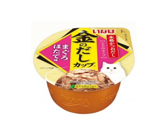 [이나바] 금빛육수 컵 IMC-135 참치&가리비 70g 1박스(48개입)