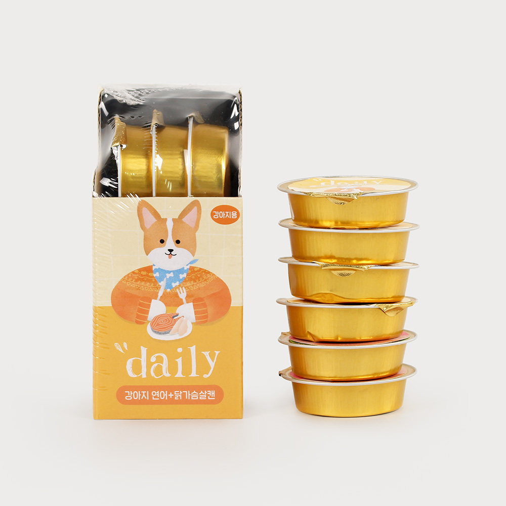 [뉴알엑스] daily 미니 캔 연어 (180g) (30gX6)