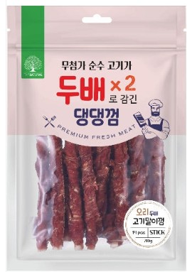 더내추럴)두배 댕댕 오리스틱껌