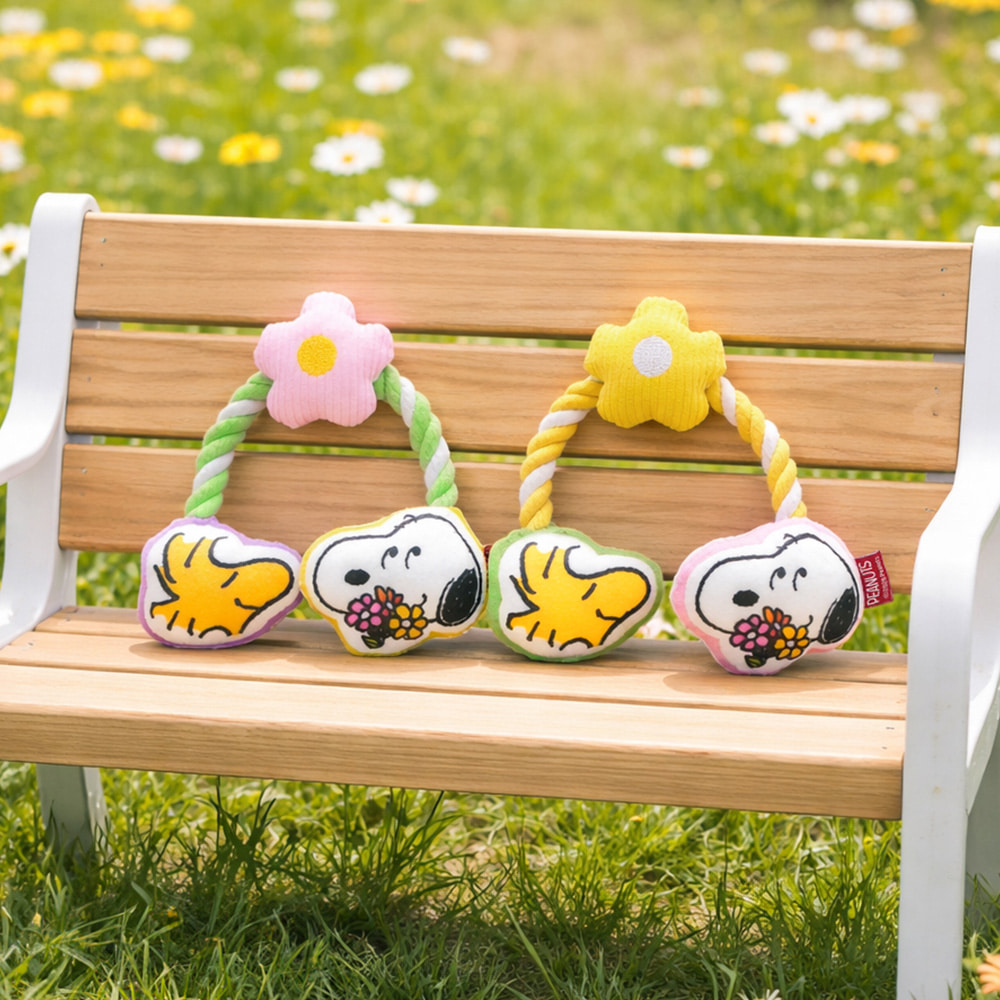 [패리스독] 피너츠플라워토이 [1팩단위/5EA]