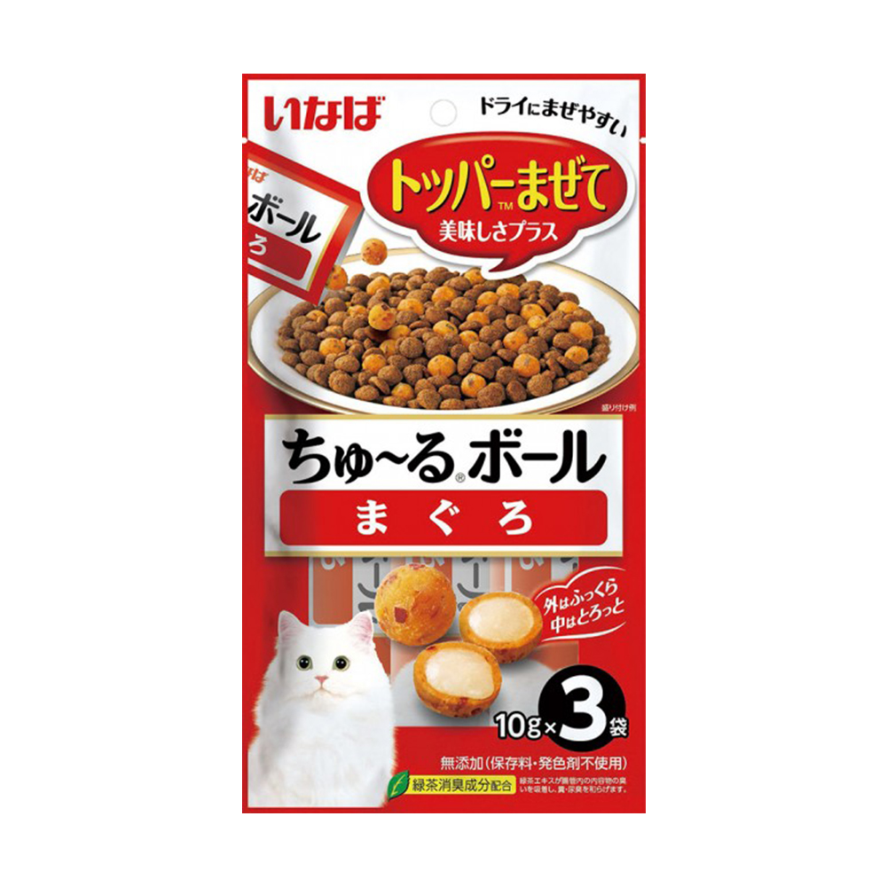 [6개세트] 이나바 챠오 츄르볼 토퍼 참치 (QSC-321)