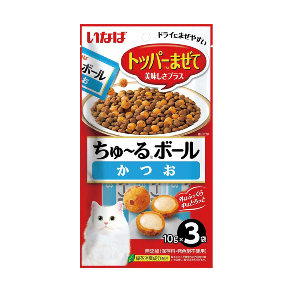 [6개세트] 이나바 챠오 츄르볼 토퍼 가다랑어 (QSC-323)