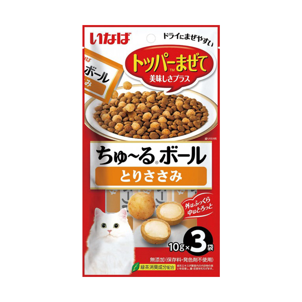 [6개세트] 이나바 챠오 츄르볼 토퍼 닭가슴살 (QSC-324)